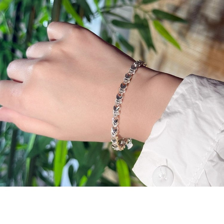 Gelang Perak 999 Zodiac Rubbit Bunny Adjustable Resizeable 20g Desain Fashion Sederhana Silver 999 Bracelet Zodiac Rubbit Bunny Adjustable Resizeable 20g Simple Fashion Design