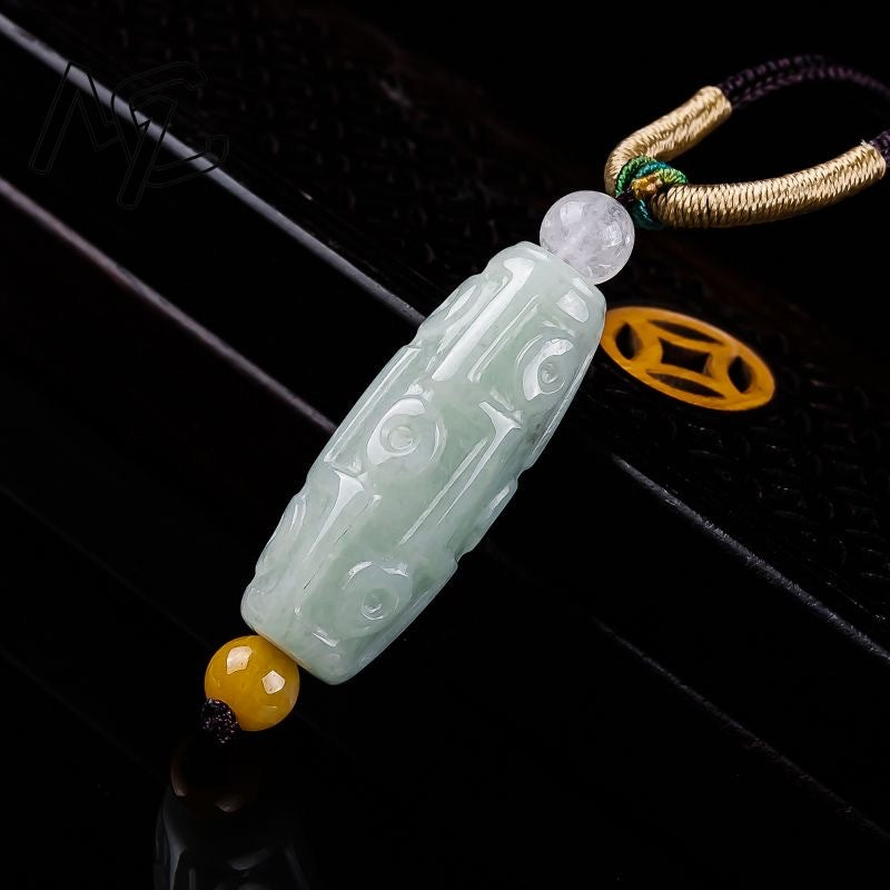 Liontin Giok Tianzhu Eye In The Sky Jadeite Burma Myanmar Tipe A Tianzhu Eye In The Sky Jade Pendant Burmese Myanma Jadeite Jade Type A