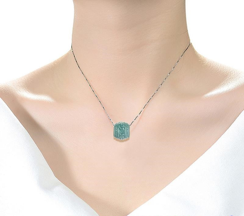 Lulutong Kalung Liontin Jalan Ke Roma Giok Giok Guatemala Tipe A Lulutong The Road To Roma Necklace Pendant Jadeite Jade Guatemala Type A