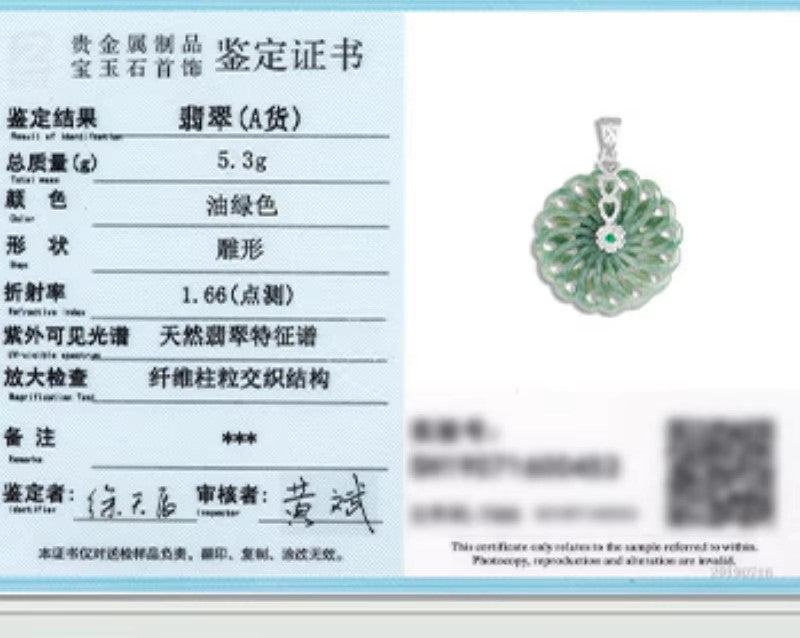 Liontin Giok Roda Putar Keberuntungan Giok Burma Myanmar Jadeite Tipe A Jade Pendant Lucky Turn Wheel Burmese Myanma Jadeite Jade Type A