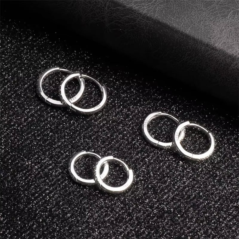 Anting Hoop S925 Desain Anting Fashion & Sederhana Hoop Earrings S925 Fashion & Simple Earrings Design