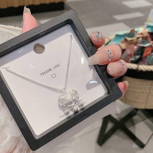 17. Kalung Liontin Sehat Bahagia Perak 999 dengan Tanda & Sertifikasi S999 17. Healty Happy Pendant Necklace Siver 999 with S999 Mark & Certification