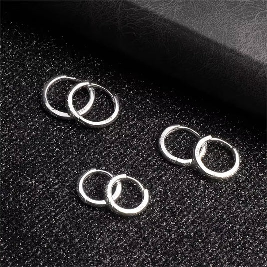 Anting Hoop S925 Desain Anting Fashion & Sederhana Hoop Earrings S925 Fashion & Simple Earrings Design